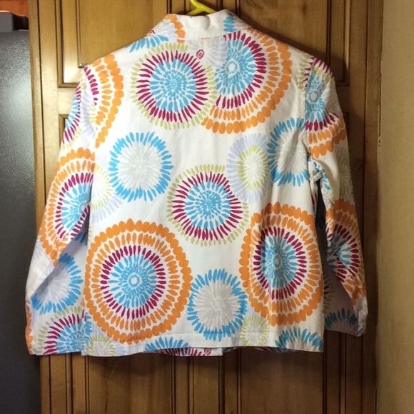 FINAL SALE PRICE Life Style Sequin Embellished Jacket in Large - Picture 5 of 7